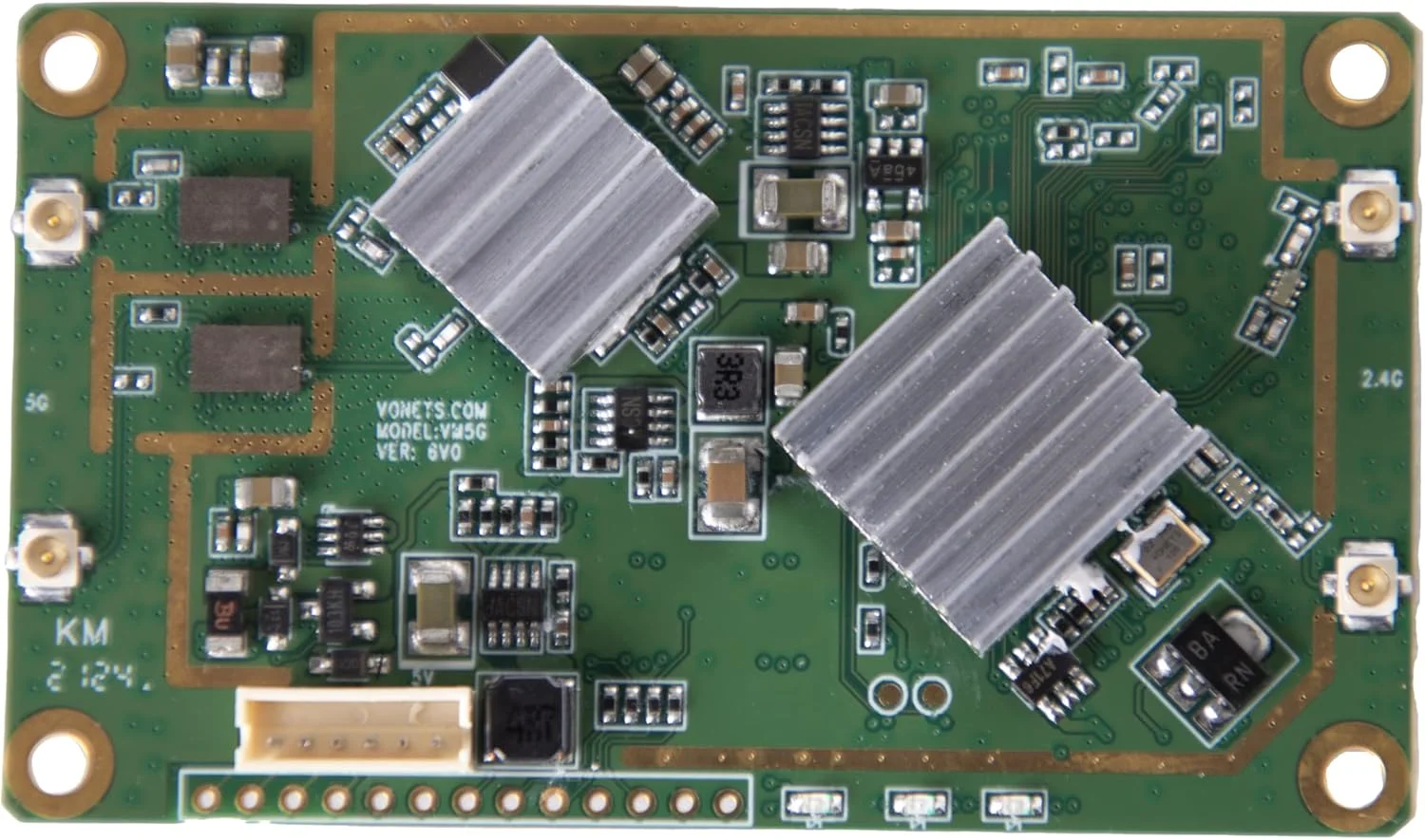 پل وای فای دو بانده Vonets VM5G، توسعه دهنده سیگنال/روتر کوچک، مناسب برای یکپارچه سازی صنعتی و توسعه ثانویه