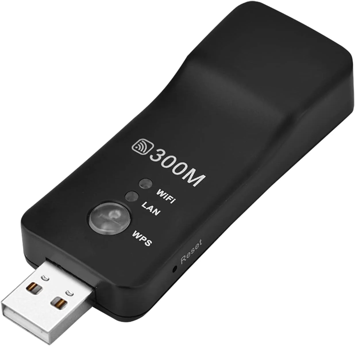تقویت کننده USB - تقویت کننده سیگنال USB مینی 300M، آداپتور شبکه تلویزیون هوشمند، تقویت کننده AP، توسعه دهنده هات اسپات پرقدرت با منبع تغذیه USB