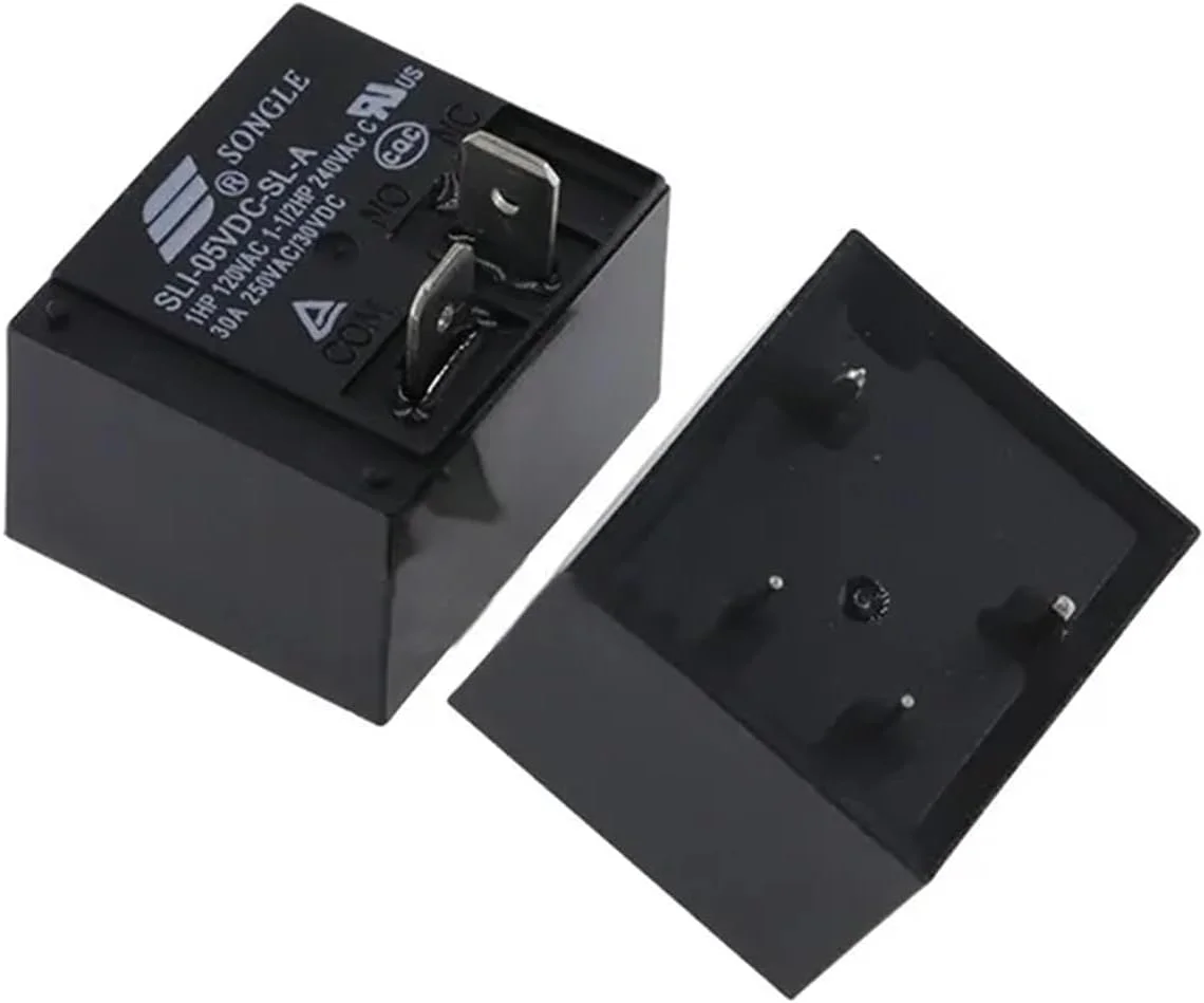 رله توبایا 10 عددی SLI-5V-12V-24VDC-SL-A چهار پین 30 آمپر 250 ولت AC (سایز: SLI-5VDC-SL-A)