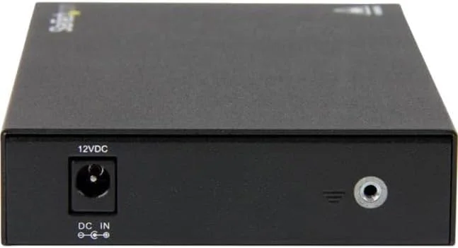 مبدل فیبر نوری سینگل مود LC StarTech.com برای شبکه 1Gbe - 10 کیلومتر - گیگابیت اترنت - 1310 نانومتر - با فرستنده گیرنده SFP, TAA (ET91000SM10)