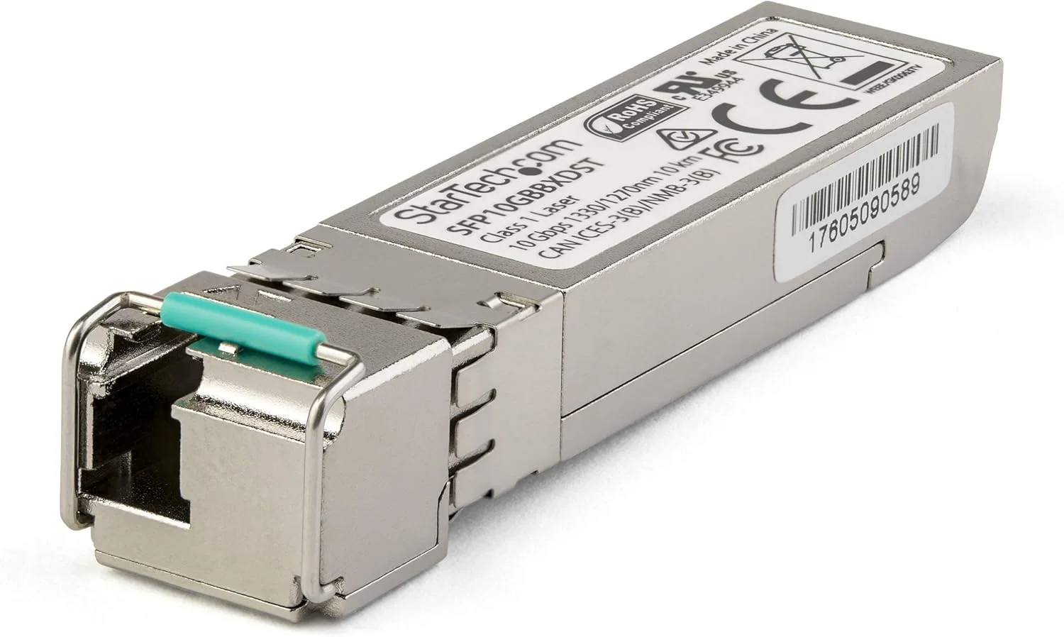 ماژول SFP+ سازگار با Dell EMC SFP-10G-BX10-D از StarTech.com - 10GBASE-BX-D - فیبر نوری تک رشته ای BiDi اترنت 10 گیگابیتی - LC 10km (SFP10GBX10DS)