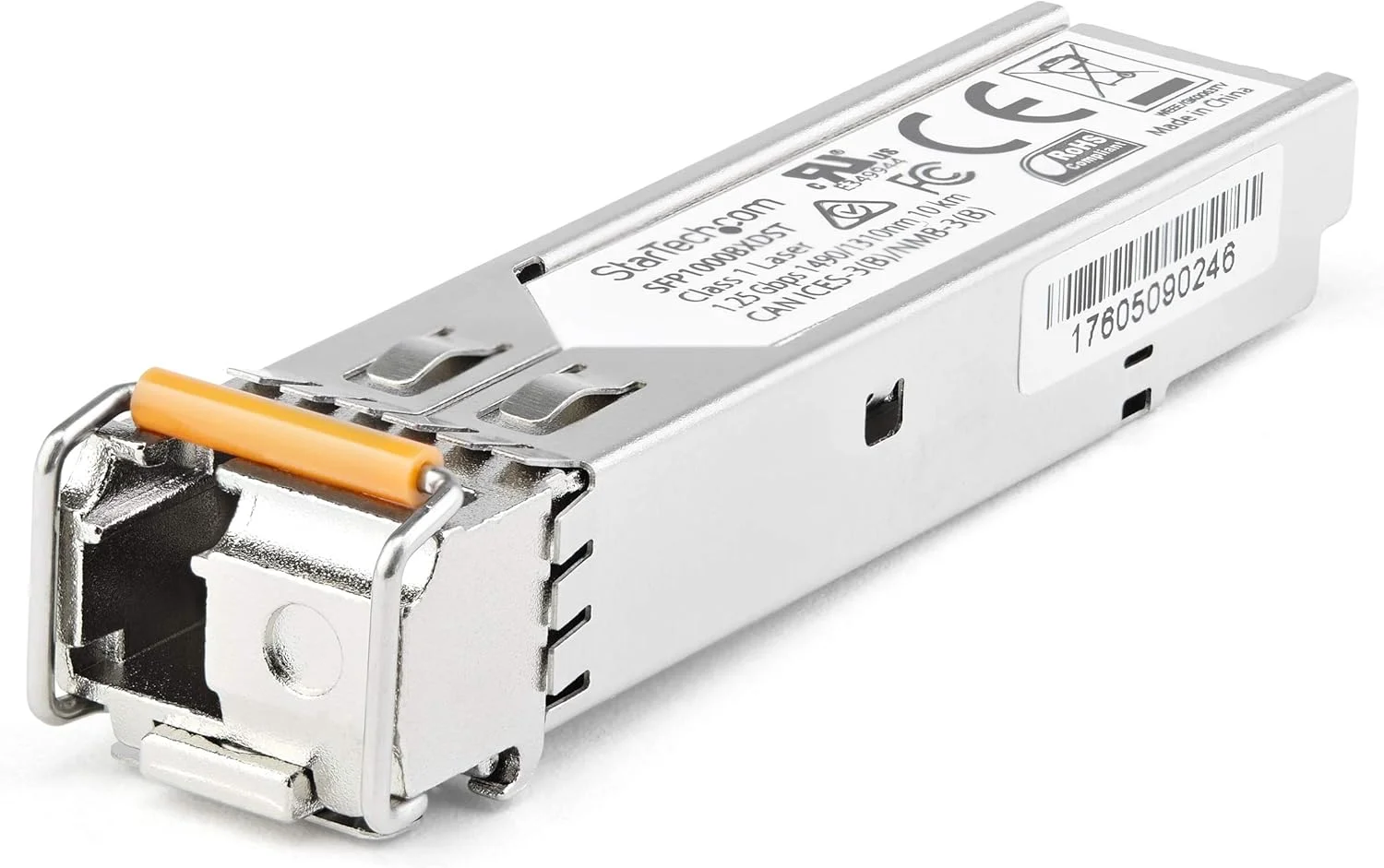ماژول SFP سازگار با Dell EMC SFP-1G-BX40-U از StarTech.com - 1000BASE-BX-U - فیبر تک رشته ای BiDi اترنت 1 گیگابیتی - LC 40km (SFP1GBX40UES)