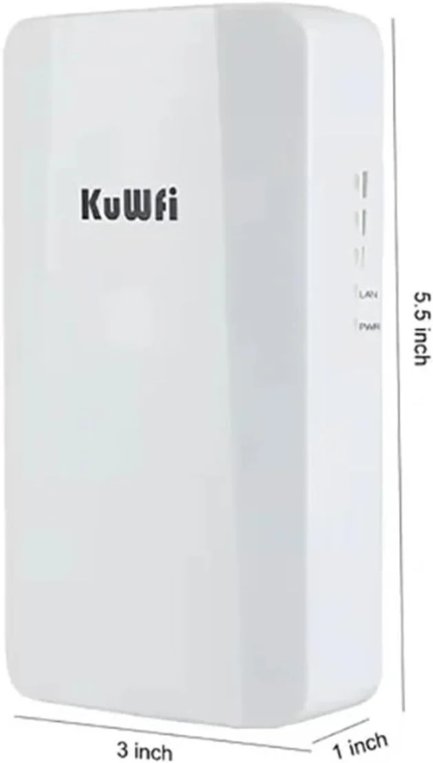 تکرار کننده ۳۰۰ مگابیت بر ثانیه AP بیرونی برد بلند، روتر مدیریت توسعه دهنده، پل CPE نقطه به نقطه ۱ کیلومتر