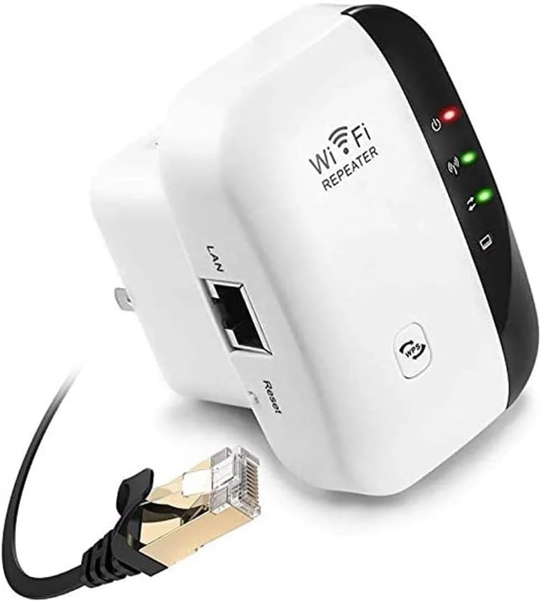 تقویت کننده وای فای QKa با برد بلند، تکرار کننده بی سیم 300M، آداپتور تقویت کننده سیگنال اینترنت، راه اندازی آسان نقطه دسترسی WLAN، تقویت کننده شبکه 2.4G دانگل وای فای