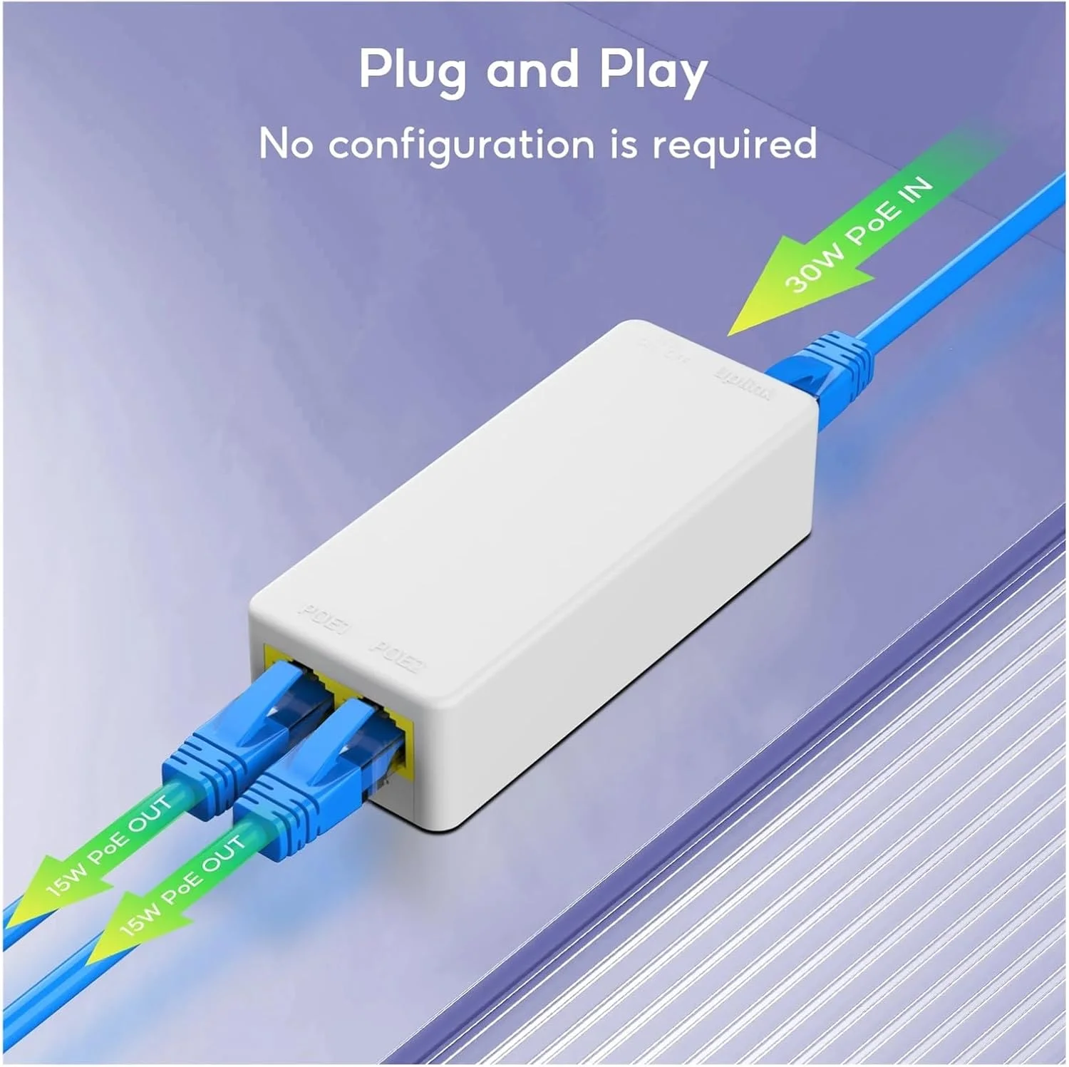 تکرار کننده دو پورت 100../M P-O//E، توسعه دهنده 1 به 2 P-O//E 48V P-O//E IEEE802.3af/at Plug&Play تکرار کننده دو پورت 100../M P-O//E، توسعه دهنده 1 به 2 P-O//E 48V P-O//E IEEE802.3af/at Plug&Play