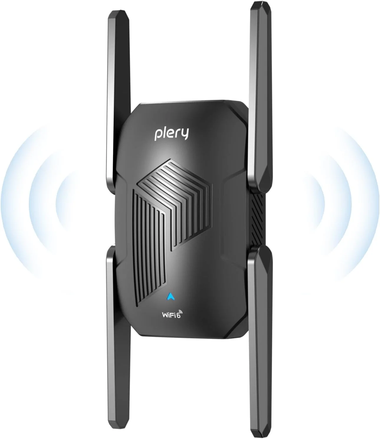 تقویت کننده سیگنال وای فای AX1500، تکرار کننده وای فای 6 با سرعت 1500 مگابیت بر ثانیه برای خانه، دو بانده (5 گیگاهرتز/2.4 گیگاهرتز)، پوشش دهی تا 2200 فوت مربع و 45 دستگاه، یک پورت اترنت و 3 حالت کاری، سازگار با EasyMesh، WPA3