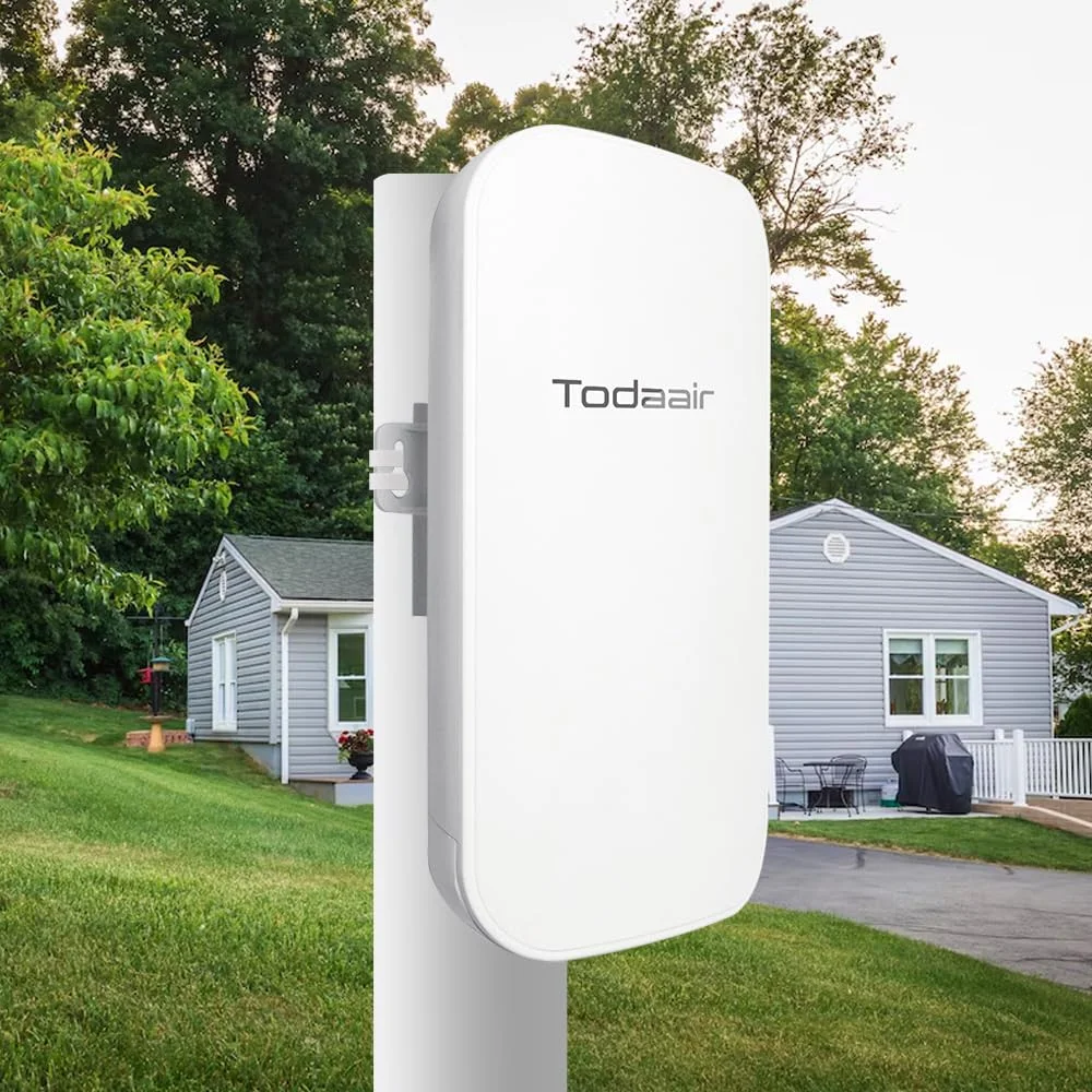 تقویت کننده وای فای بیرونی، تقویت کننده وای فای | حالت تکرار کننده و AP | ضد آب و هوا IP65 | تکرار کننده وای فای تا 300 مگابیت در ثانیه