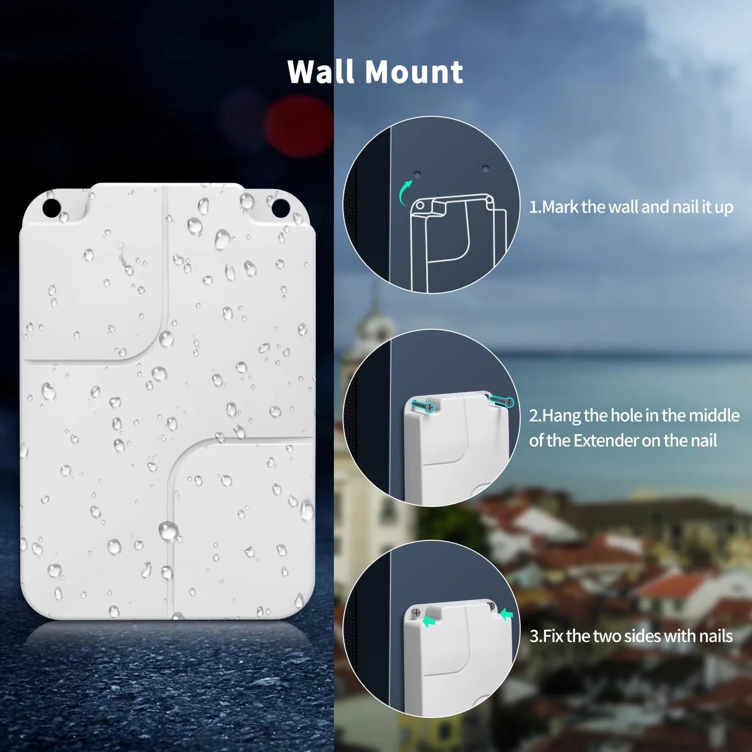 توسعه دهنده PoE گیگابیتی فضای باز 1 ورودی 3 خروجی، تکرار کننده PoE 4 پورت NICGIGA ضد آب، Vlan، گسترش 100 متری (328 فوت)، اسپلیتر PoE اترنت IEEE 802.3af/at.