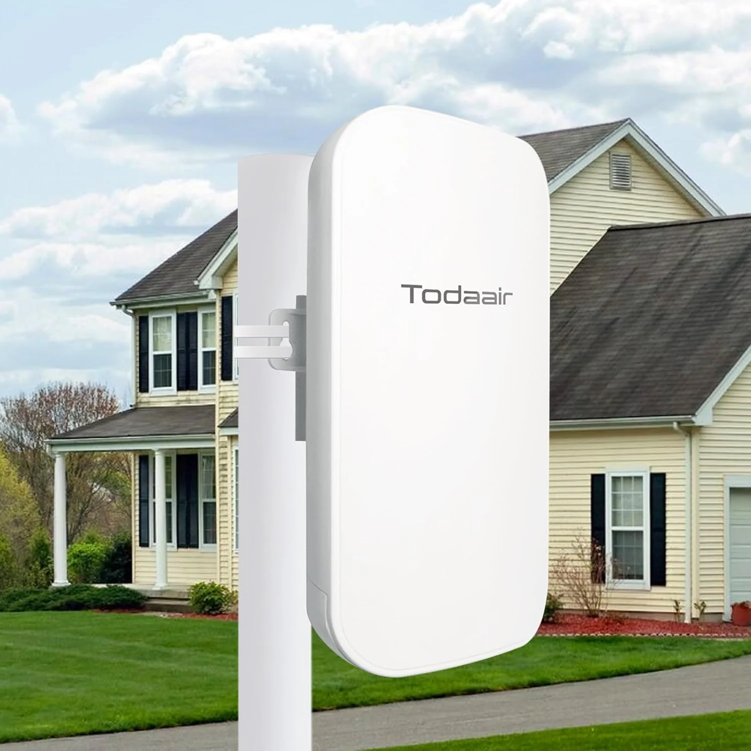 تقویت کننده وای فای بیرونی جدید، ضد آب IP65، تقویت کننده وای فای و تقویت کننده سیگنال، توسعه دهنده وای فای بیرونی برای مزرعه، حیاط، کارخانه، اردوگاه