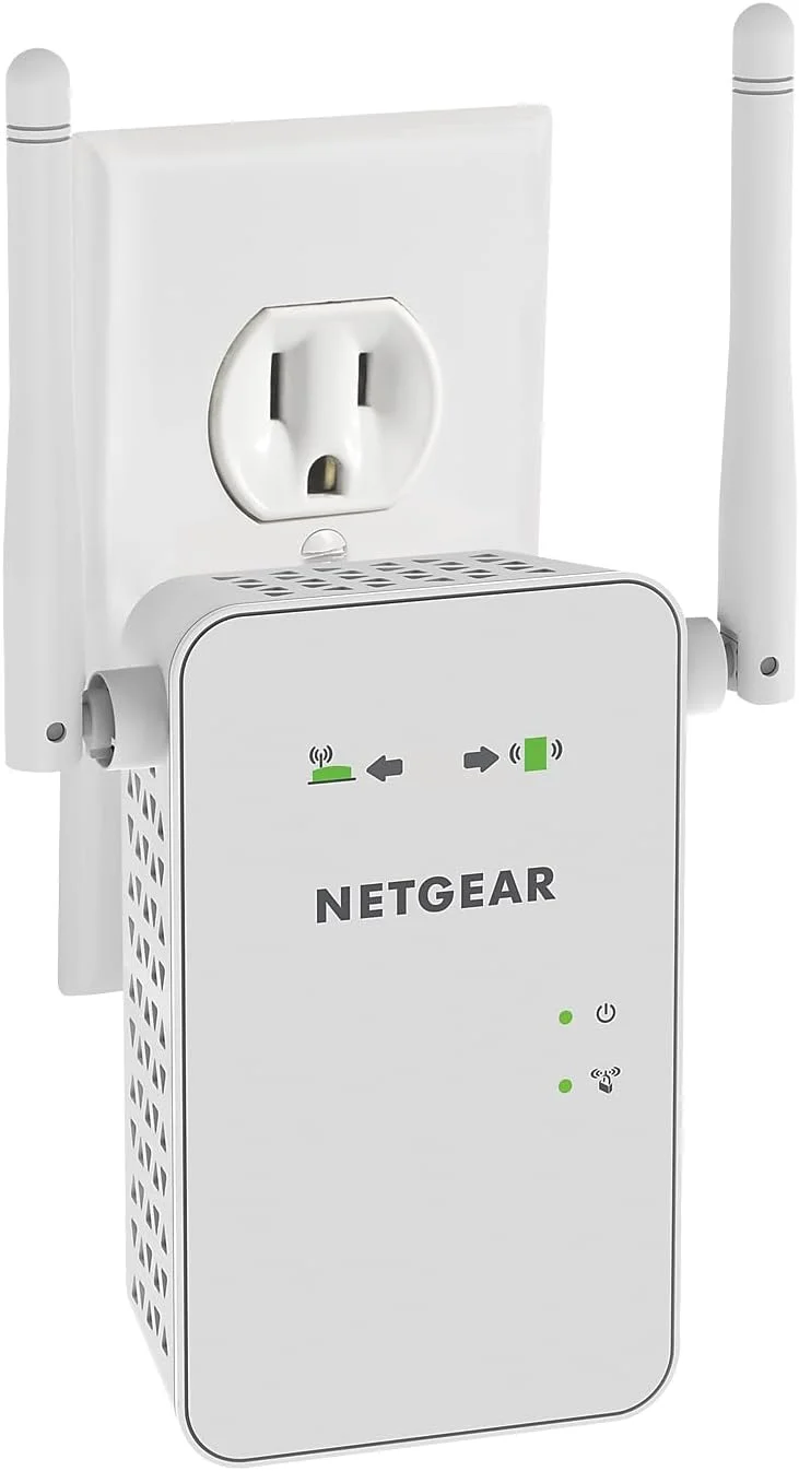 تقویت کننده محدوده وای فای مش NETGEAR EX6100 - پوشش تا 93 متر مربع و 15 دستگاه با تقویت کننده و تکرار کننده سیگنال بی سیم دو بانده AC750 (سرعت تا 750 مگابیت در ثانیه)، به علاوه رومینگ هوشمند مش