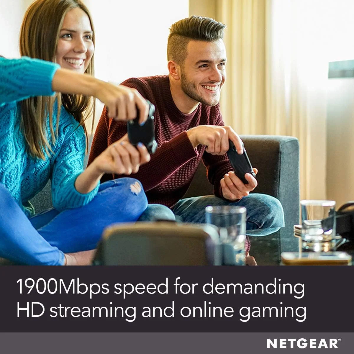 تقویت کننده محدوده وای فای مش NETGEAR (EX6400) - پوشش دهی تا 195 متر مربع، 35 دستگاه - تقویت کننده و تکرار کننده سیگنال بی سیم دو بانده AC1900 (سرعت تا 1.9 گیگابیت بر ثانیه)، رومینگ هوشمند - پشتیبانی تخصصی رایگان تقویت کننده محدوده وای فای مش NETGEAR (EX6400) - پوشش دهی تا 195 متر مربع، 35 دستگاه - تقویت کننده و تکرار کننده سیگنال بی سیم دو بانده AC1900 (سرعت تا 1.9 گیگابیت بر ثانیه)، رومینگ هوشمند - پشتیبانی تخصصی رایگان