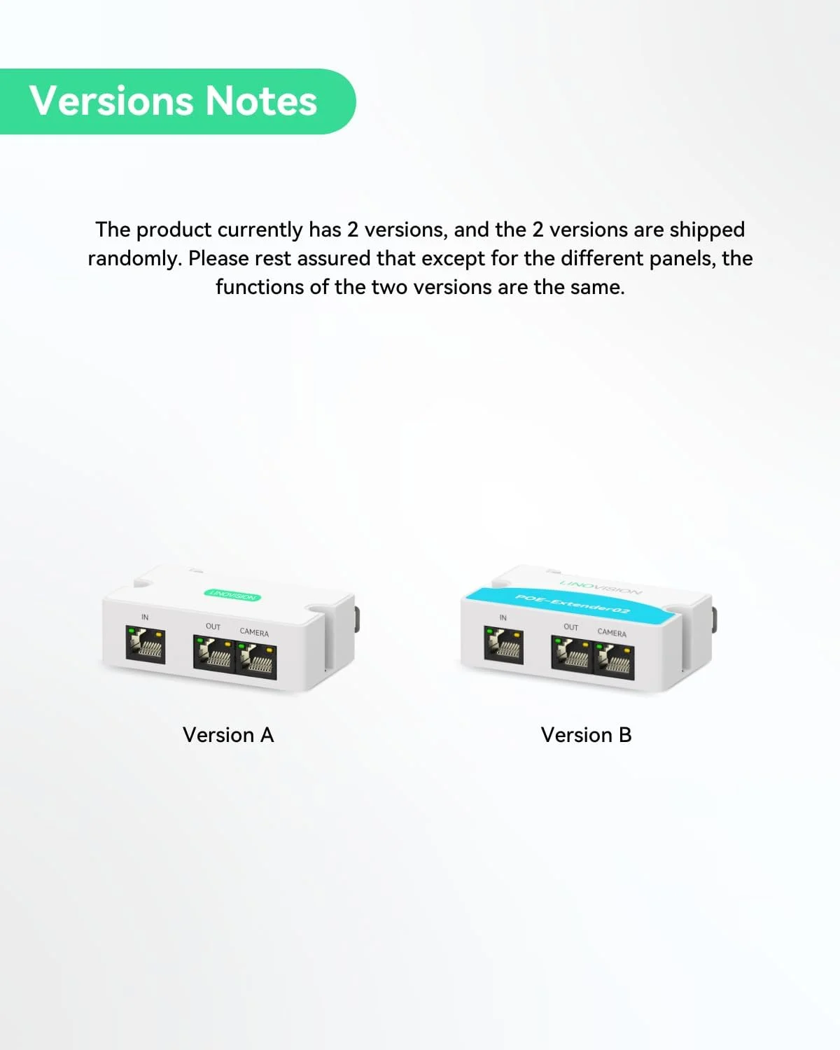 توسعه دهنده POE مینی 2 پورت LINOVISION IEEE 802.3af/at POE Repeater تا 300 متر انتقال برق از طریق اترنت روی کابل Cat5/6، اسپلیتر POE برای 2 دستگاه POE مانند دوربین های IP، تلفن IP (بسته 3 عددی) ...