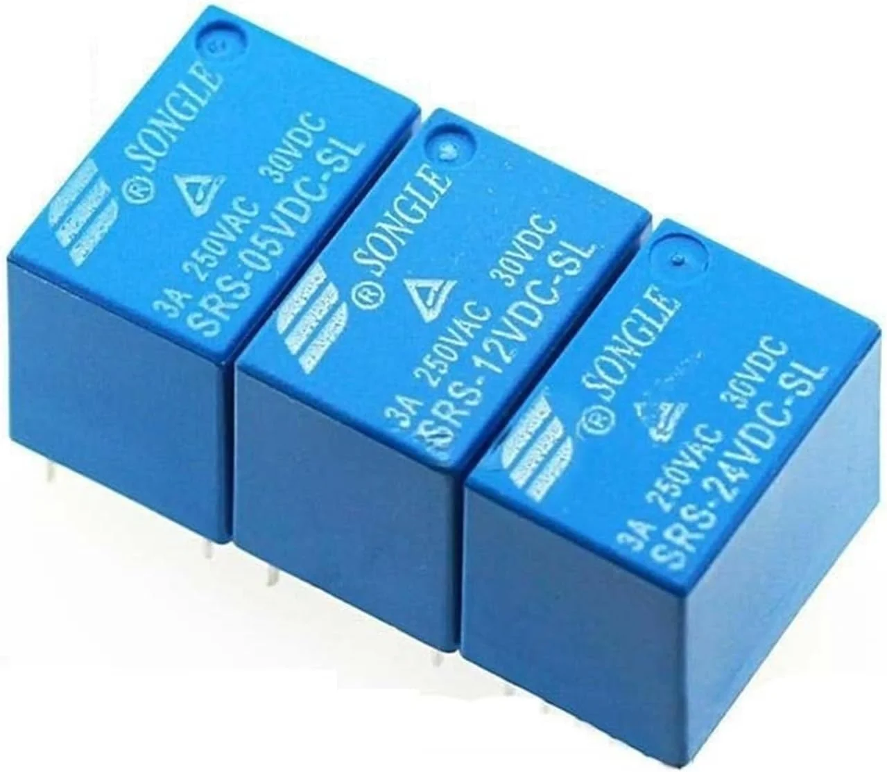 ۱۰ عدد رله SRS -05 12 24VDC-SL یک مجموعه تبدیل ۶ پین ۳ آمپر (اندازه: SRS-05VDC-SL 5V)