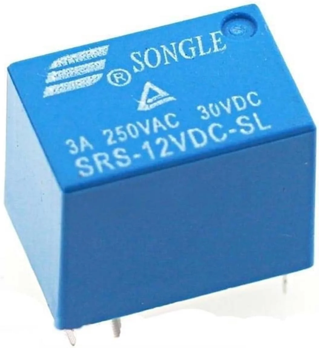 ۱۰ عدد رله SRS -05 12 24VDC-SL یک مجموعه تبدیل ۶ پین ۳ آمپر (اندازه: SRS-05VDC-SL 5V)