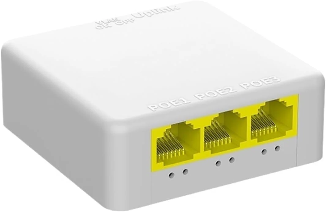 تکرار کننده سوئیچ شبکه 4 پورت گیگابیتی POE 100/1000M مدل IEEE802.3af/at