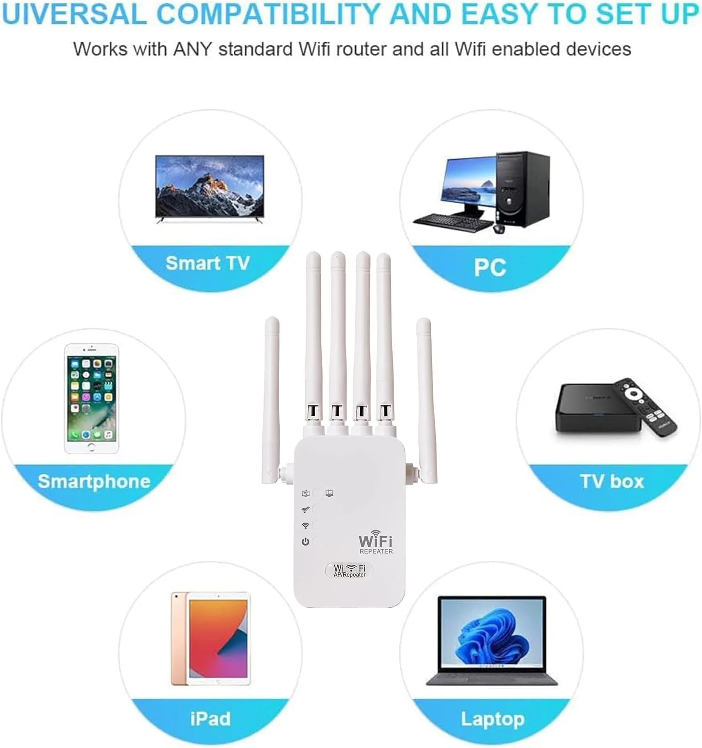 تقویت کننده سیگنال وای فای و توسعه دهنده محدوده، تکرار کننده شبکه بی سیم 300 مگابیت بر ثانیه، سفید، طراحی نصب شده روی دیوار با نشانگر قدرت سیگنال تقویت کننده سیگنال وای فای و توسعه دهنده محدوده، تکرار کننده شبکه بی سیم 300 مگابیت بر ثانیه، سفید، طراحی نصب شده روی دیوار با نشانگر قدرت سیگنال