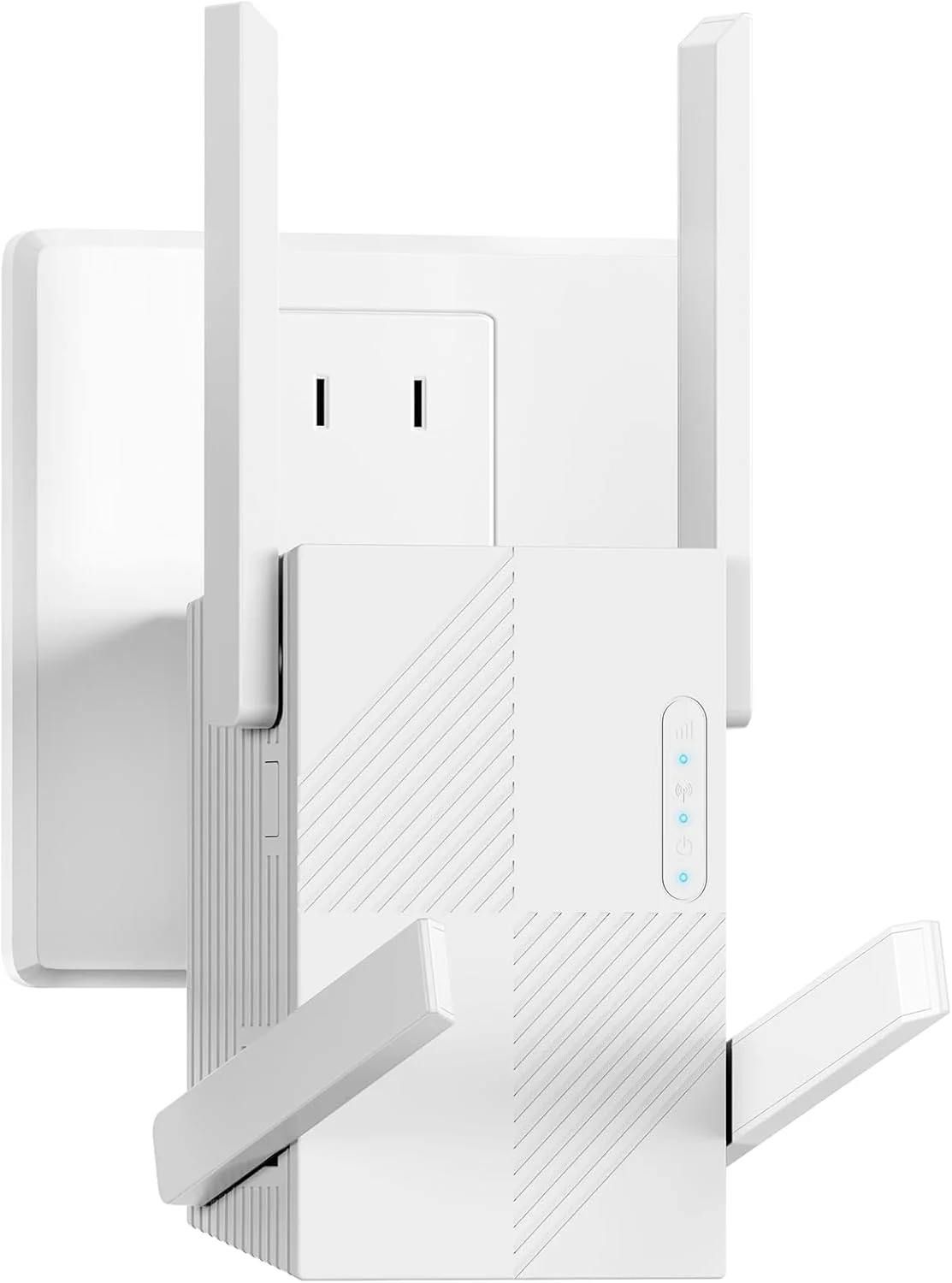 تقویت کننده سیگنال وای فای 2026، قوی ترین تقویت کننده اینترنت وای فای برای خانه، 4 برابر سریعتر، پوشش تا 10000 فوت مربع، تقویت کننده تکرار کننده وای فای با پورت اترنت، توسعه دهنده محدوده وای فای بی سیم، راه اندازی با 1 ضربه