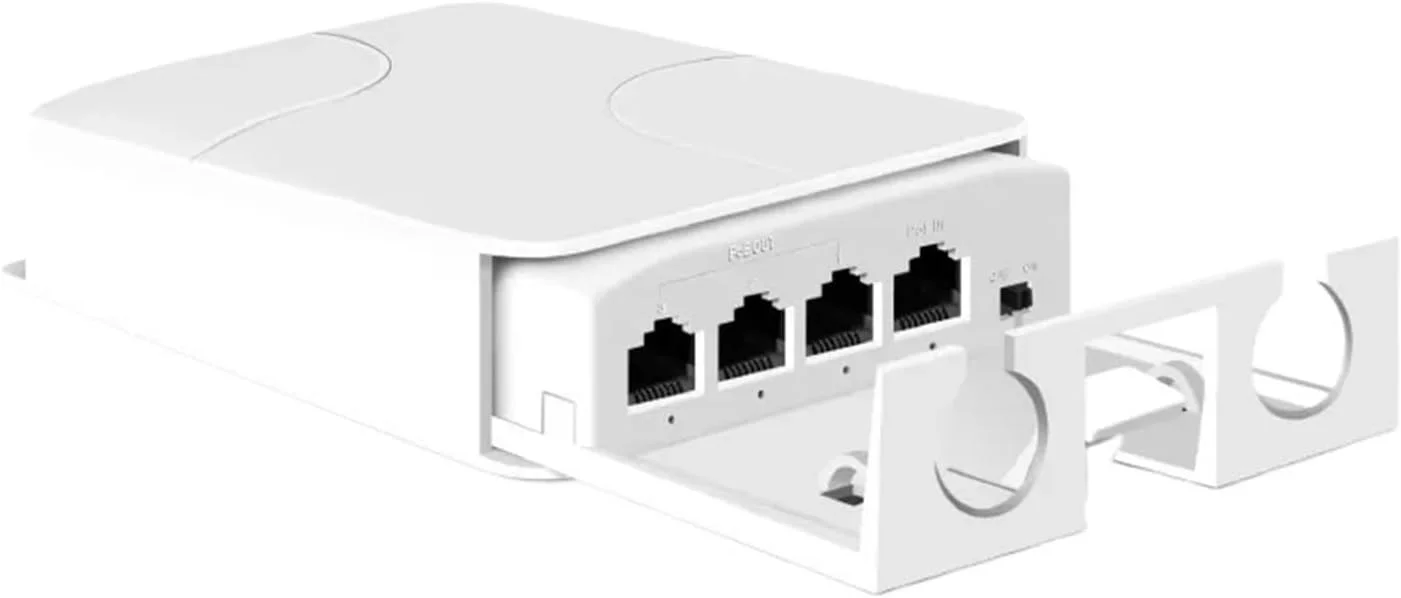 تکرار کننده توسعه دهنده 4 پورت 100/1000 مگابیت بر ثانیه 44-57 ولت (100M)