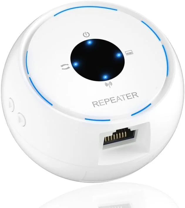 تقویت کننده وای فای، پوشش تا 4500 فوت مربع و 30 دستگاه، تقویت کننده سیگنال وای فای برای خانه، تقویت کننده سیگنال اینترنت بی سیم با پورت اترنت، تکرار کننده وای فای با نصب آسان