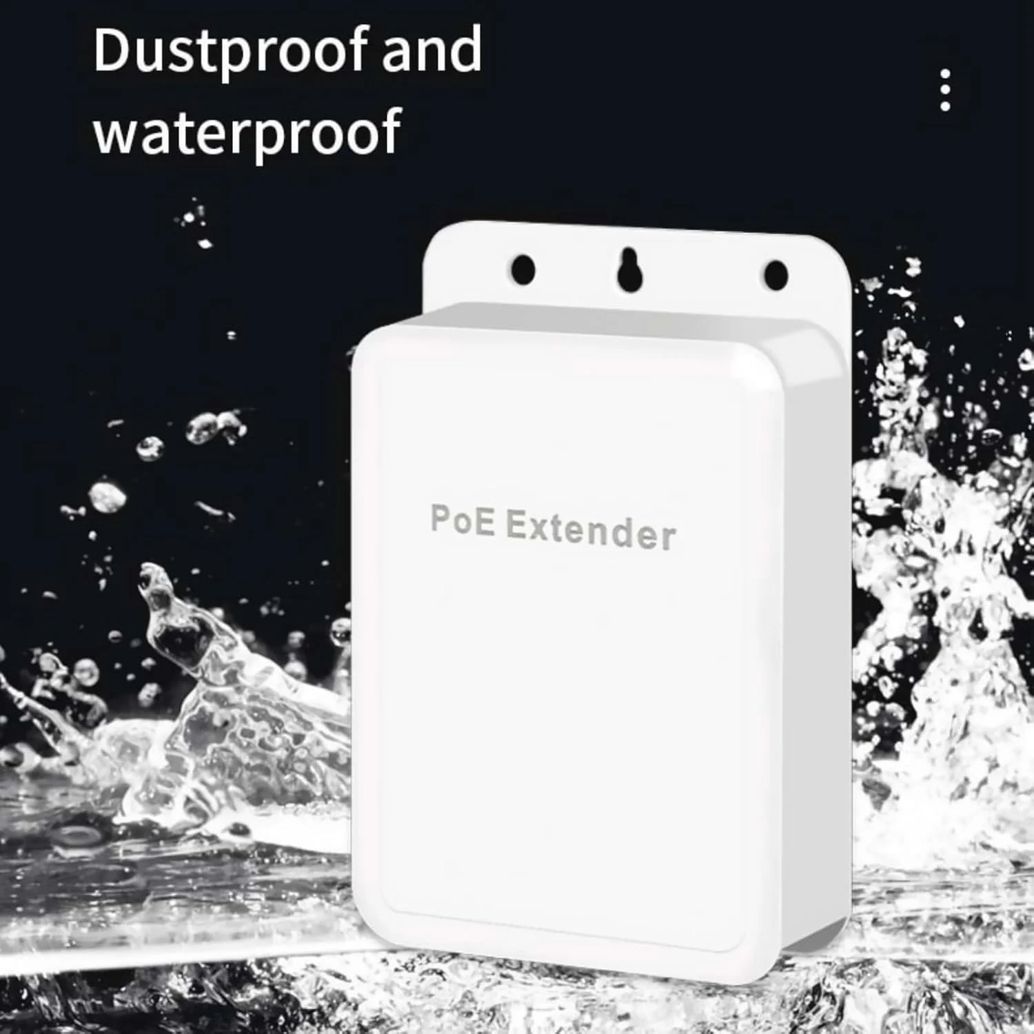 توسعه دهنده PoE یک ورودی سه خروجی، تکرار کننده اترنت 4 پورت با توان 90 وات برای سوئیچ/تزریق کننده POE