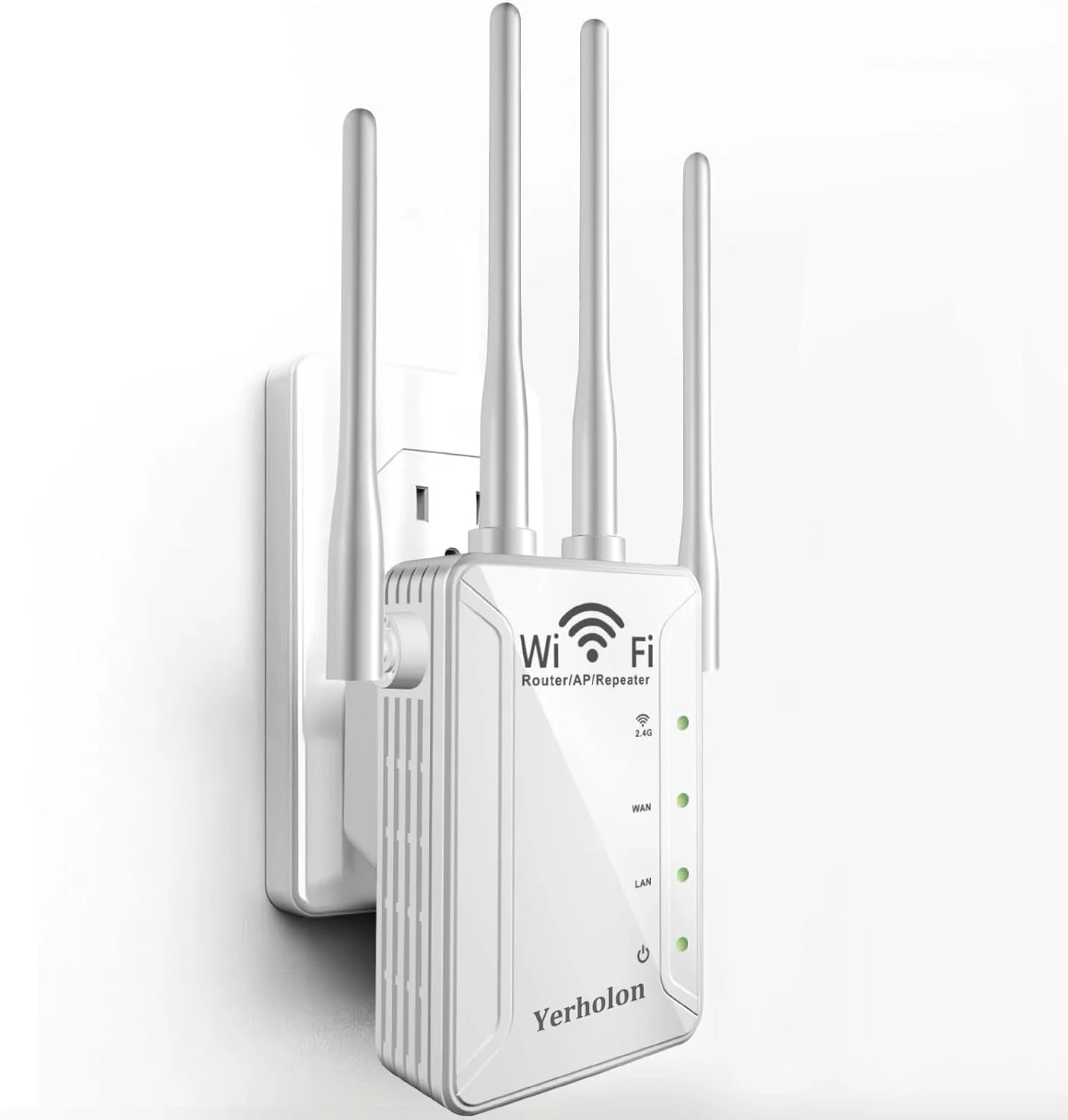 تقویت کننده سیگنال وای فای برای خانه، پوشش تا 900 متر مربع، تقویت کننده وای فای، تکرار کننده وای فای، تقویت کننده اینترنت بی سیم، تقویت کننده وای فای، توسعه دهنده وای فای با پورت اترنت، پشتیبانی از 150+ دستگاه