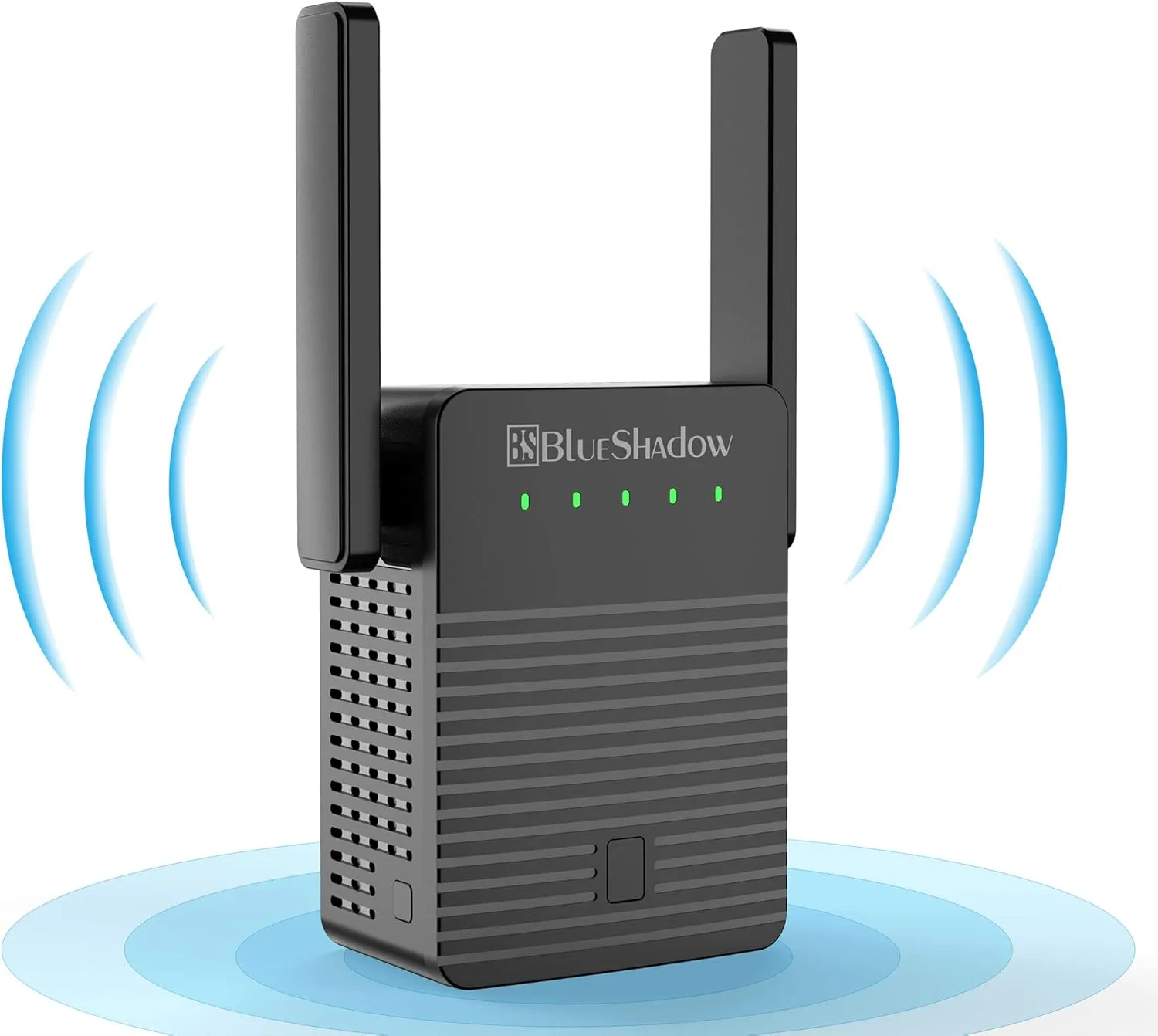 تقویت کننده وای فای جدید 2022، پوشش دهی تا 90 متر مربع و 20 دستگاه با تقویت کننده دو بانده AC 1200، دارای 2 آنتن با بهره بالا (سرعت تا 1200 مگابیت بر ثانیه) با نشانگر LED و دوشاخه دیواری