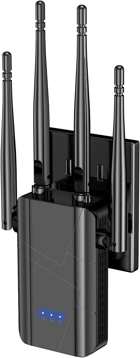 تقویت کننده WiFi 2026 برای منزل، پوشش دهی تا 929 متر مربع، تکرار کننده اینترنت پرسرعت، تقویت کننده سیگنال با راه اندازی تک دکمه ای، پایدار برای بیش از 55 دستگاه، پشتیبانی از پورت اترنت