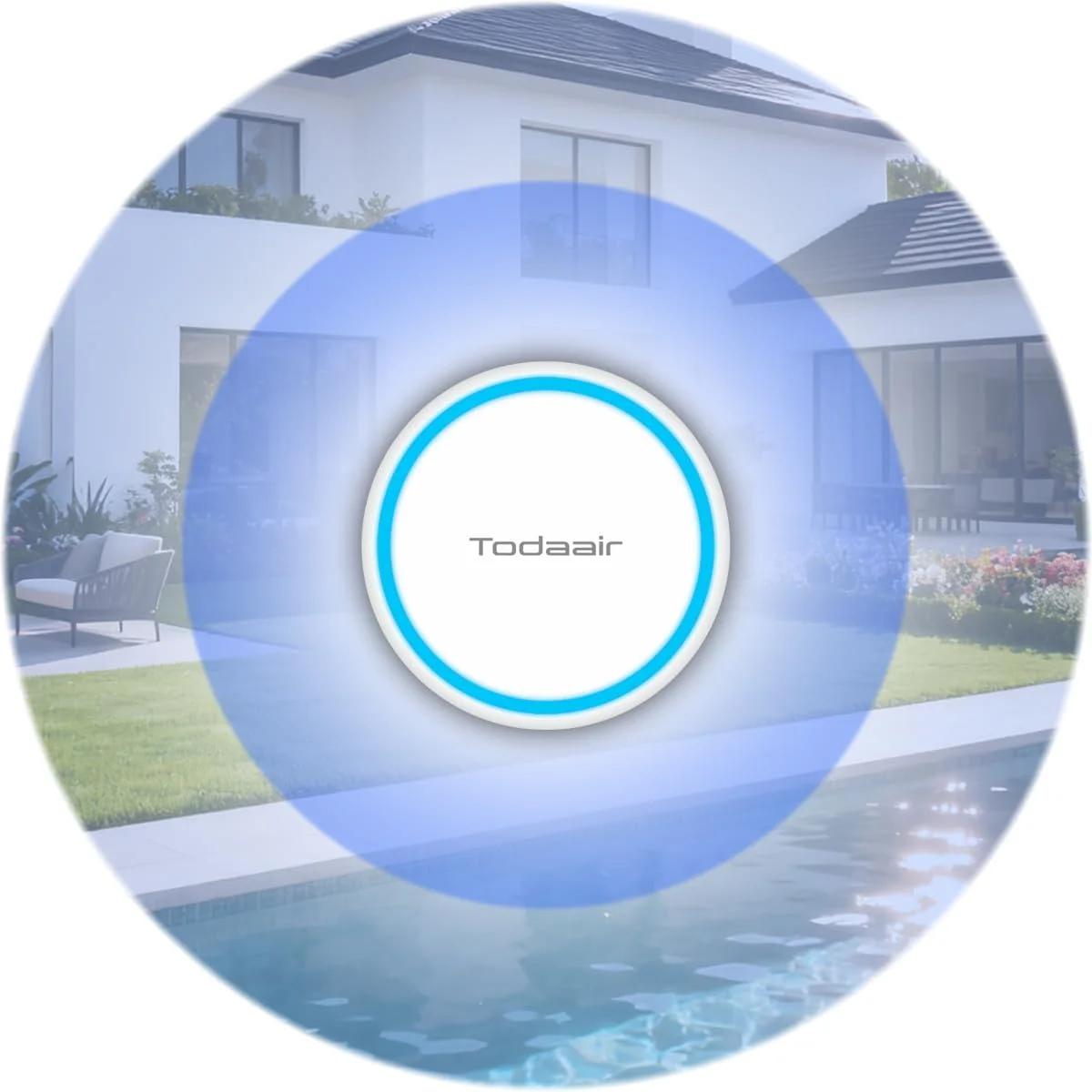 تقویت کننده وای فای بیرونی AC1200، اتصال سریع 2 دقیقه ای، دو بانده، AP و تکرار کننده، تا 85 متر، 65 دستگاه، یک پورت اترنت (RJ45)، تقویت کننده سیگنال خانگی