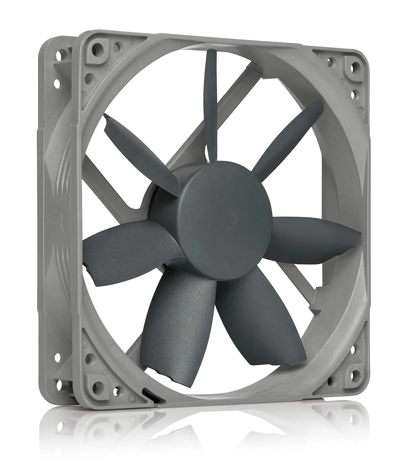 فن خنک کننده با عملکرد بالا Noctua NF-S12B redux-1200 PWM، 4 پین، 1200 دور در دقیقه (120 میلی متر، خاکستری)