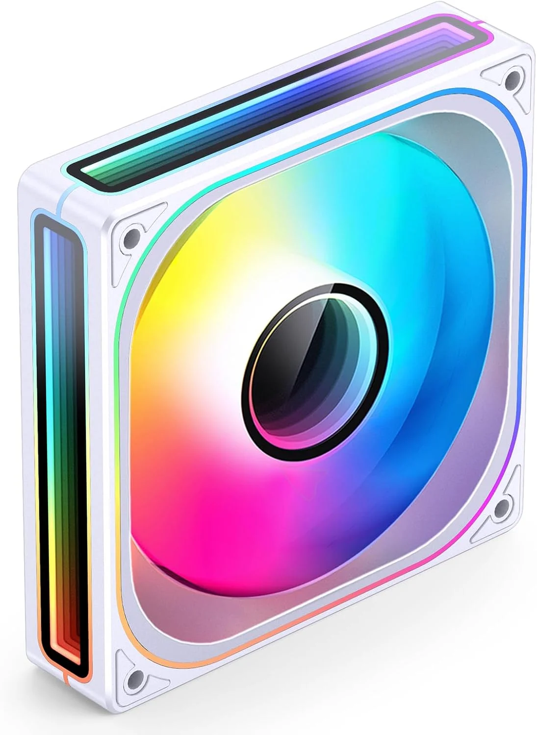 فن کیس کامپیوتر Jonsbo ZB-120W، فن کامپیوتر بی صدا با محور و آینه بی نهایت 4 طرفه 2400 دور در دقیقه، فن های ARGB 3 پین، سر یکپارچه M&F PWM 4 پین، ضخامت 28 میلی متر، سفید فن کیس کامپیوتر Jonsbo ZB-120W، فن کامپیوتر بی صدا با محور و آینه بی نهایت 4 طرفه 2400 دور در دقیقه، فن های ARGB 3 پین، سر یکپارچه M&F PWM 4 پین، ضخامت 28 میلی متر، سفید