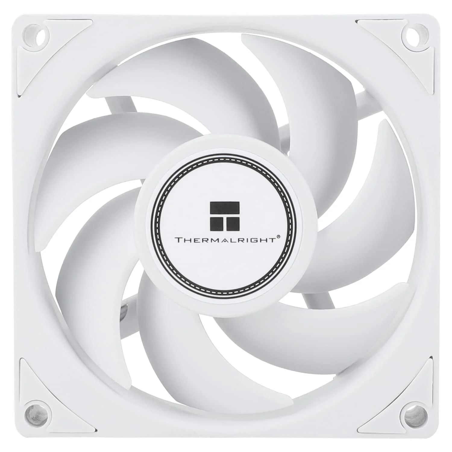 فن خنک کننده پردازنده Thermalright TL-B8W، فن کیس کامپیوتر، فن 4 پین PWM بی صدا، فن خنک کننده 80 میلی متری، سرعت 2200 دور در دقیقه (سفید)