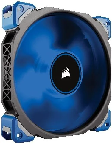 فن خنک کننده مغناطیسی ممتاز 140 میلی متری Corsair ML140 Pro LED، آبی
