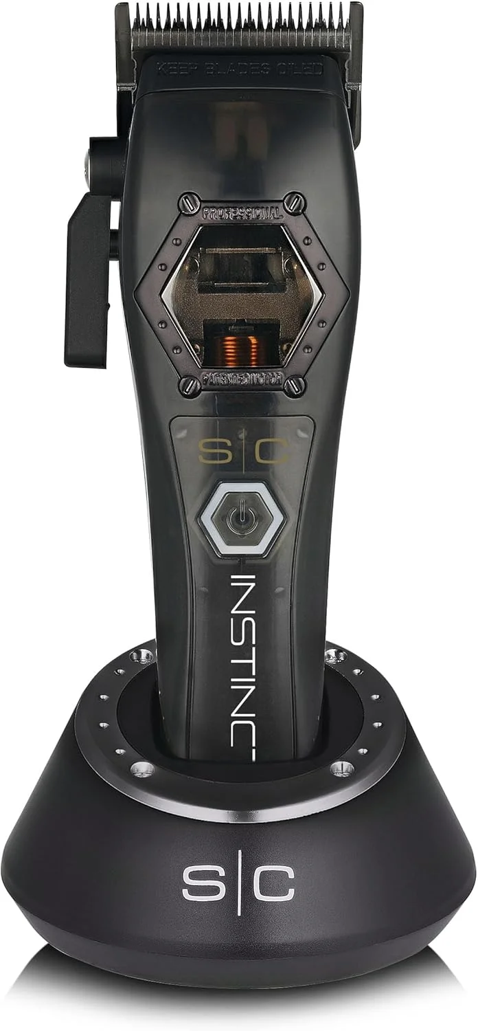 ماشین اصلاح موی سر استایلكرفت مدل اینستینکت متال ادیشن حرفه ای با موتور وکتور IN2 و کنترل گشتاور بصری