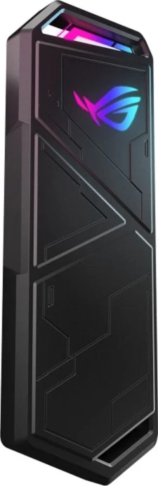 حافظه اس اس دی قابل حمل ایسوس مدل ROG Strix Arion S500، ظرفیت 500 گیگابایت، USB-C 3.2 Gen 2x1، NVMe SSD با DRAM، سرعت انتقال 1050 مگابایت بر ثانیه، رمزگذاری دیسک AES 256 بیتی، Aura Sync، سرعت 10 گیگابیت بر ثانیه | 90DD02I0-M09000