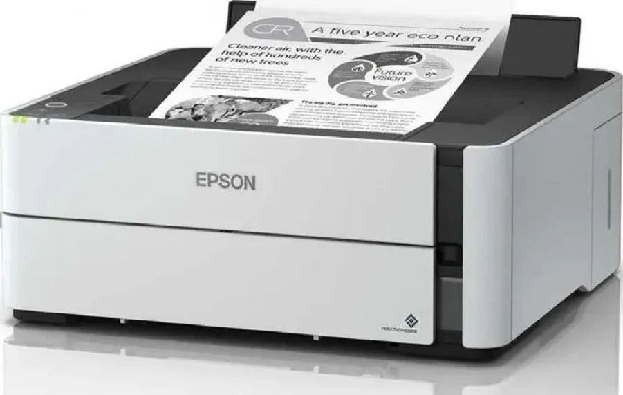 پرینتر جوهرافشان تک رنگ اپسون EcoTank M1180 با قابلیت اتصال WiFi، دارای ۴۰۰ نازل مشکی، رزولوشن ۱۲۰۰x۲۴۰۰ DPI، جوهر پیگمنت، سرعت چاپ ۲۰ صفحه در دقیقه، رنگ سفید | C11CG94404BY پرینتر جوهرافشان تک رنگ اپسون EcoTank M1180 با قابلیت اتصال WiFi، دارای ۴۰۰ نازل مشکی، رزولوشن ۱۲۰۰x۲۴۰۰ DPI، جوهر پیگمنت، سرعت چاپ ۲۰ صفحه در دقیقه، رنگ سفید | C11CG94404BY