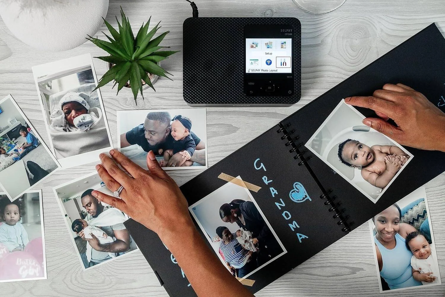 پرینتر عکس قابل حمل کانن مدل SELPHY CP1500 مشکی (مدل ارتقا یافته CP1300) پرینتر عکس قابل حمل کانن مدل SELPHY CP1500 مشکی (مدل ارتقا یافته CP1300)