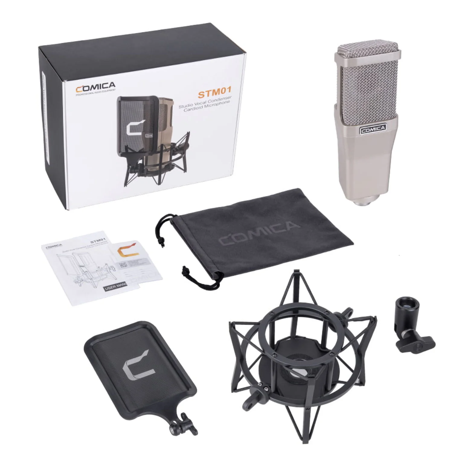 میکروفون استودیویی Comica مدل STM-01