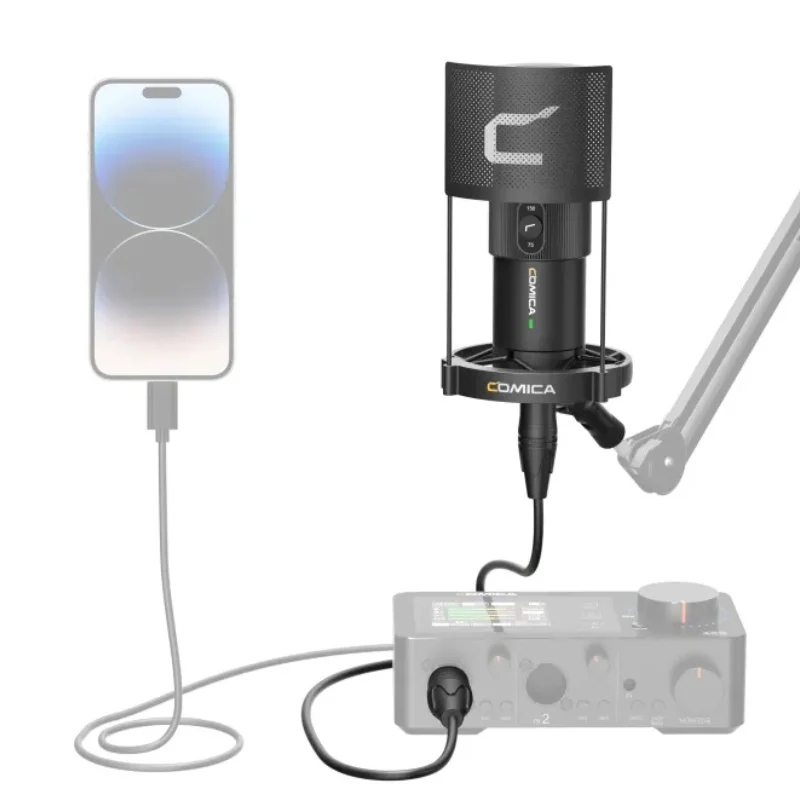 میکروفون وکال استودیویی Comica STA-X2 میکروفون وکال استودیویی Comica STA-X2