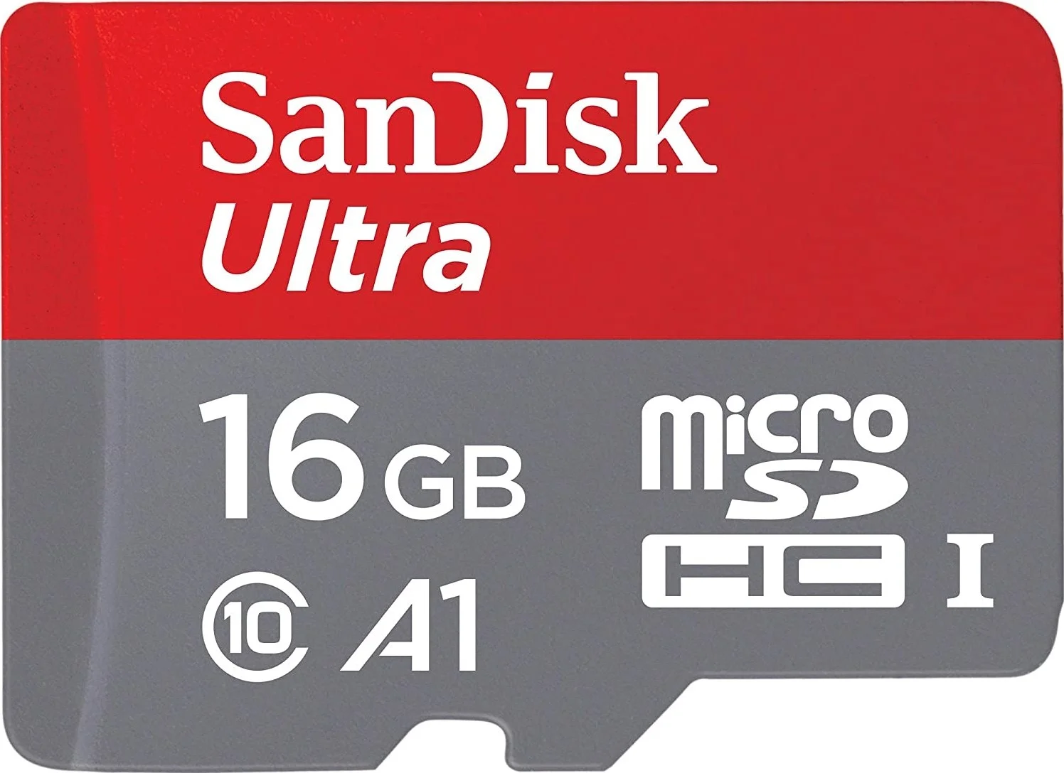 کارت حافظه میکرو اس دی اچ سی SanDisk Ultra، ۱۶ گیگابایت، C10، A1، UHS-1، سرعت خواندن ۹۸ مگابایت بر ثانیه، 4x6، ۱۰ ساله - مشکی