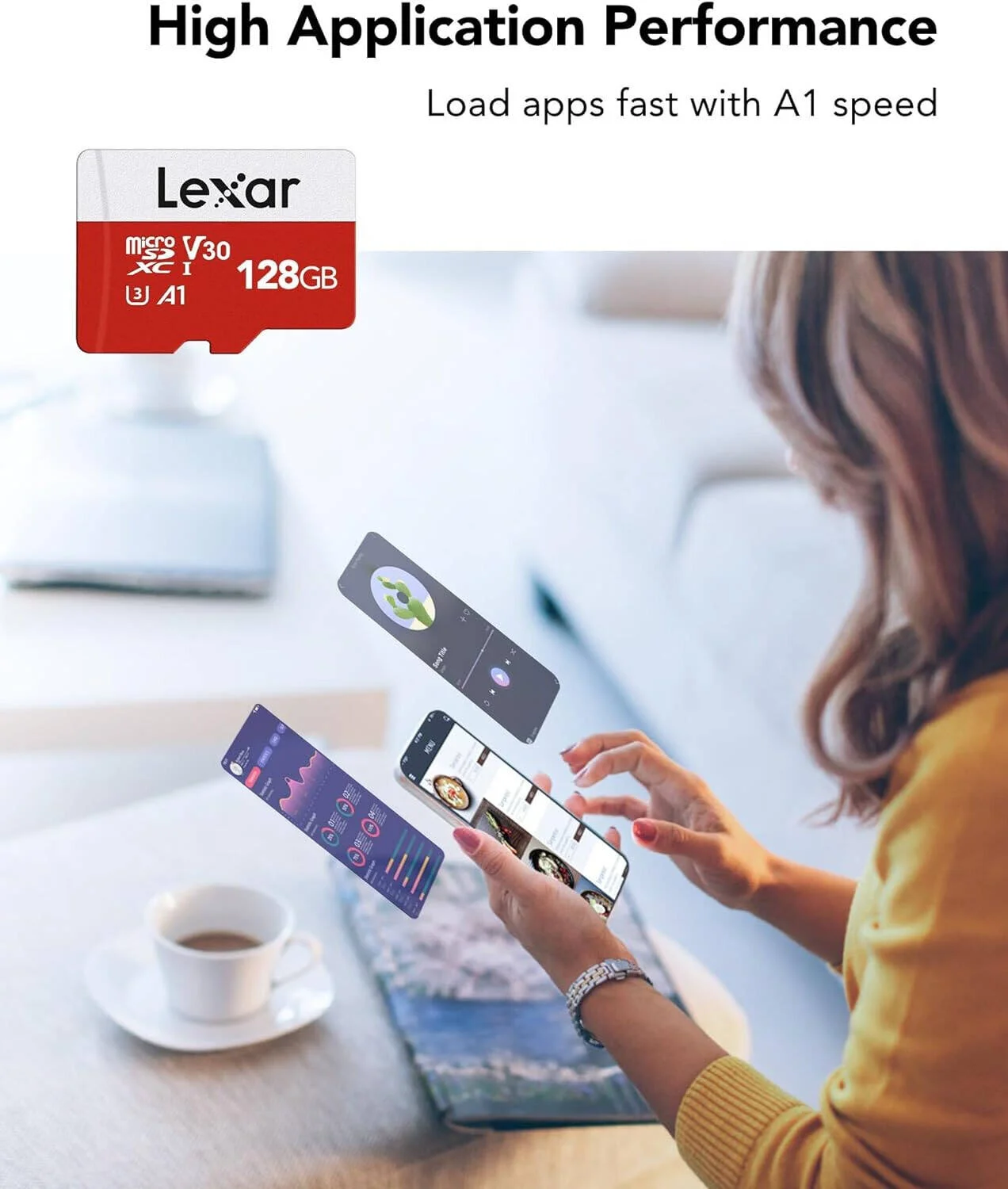 کارت حافظه میکرو اس دی 128 گیگابایتی Lexar سری E، بسته 3 عددی، کارت حافظه فلش microSDXC UHS-I به همراه آداپتور، سرعت انتقال 100 مگابایت بر ثانیه، 128 گیگابایت فضای ذخیره سازی، ویدئو 4K UHD | LMSESXX128G B3AAU کارت حافظه میکرو اس دی 128 گیگابایتی Lexar سری E، بسته 3 عددی، کارت حافظه فلش microSDXC UHS-I به همراه آداپتور، سرعت انتقال 100 مگابایت بر ثانیه، 128 گیگابایت فضای ذخیره سازی، ویدئو 4K UHD | LMSESXX128G B3AAU