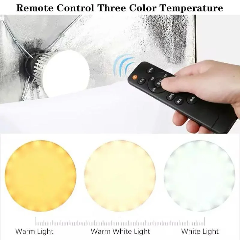 کیت تک شاخه نورپردازی ویدیویی Diamond به همراه سافت باکس و سه پایه