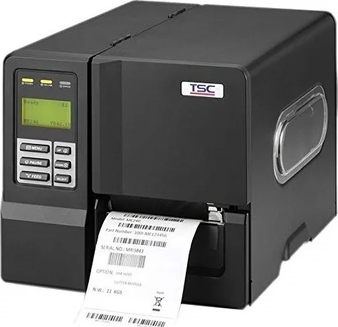 چاپگر لیبل بارکد 203 DPI با قابلیت چاپ رسید 4 اینچی و ظرفیت ریبون 450 متری - TSC ME-240