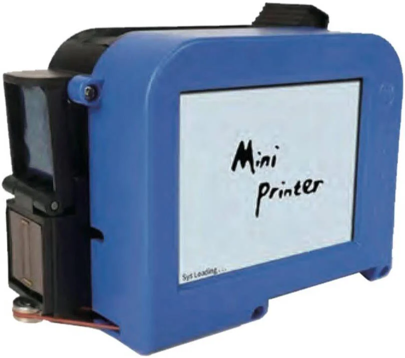 چاپگر دستی ABM M2، صفحه نمایش لمسی 4 اینچی، ارتفاع چاپ قابل تنظیم 1.2 تا 12.7 میلی متر، خط چاپ 1-4 خطی (قابل تنظیم)، فاصله چاپ 1-10 میلی متر، آبی | M2