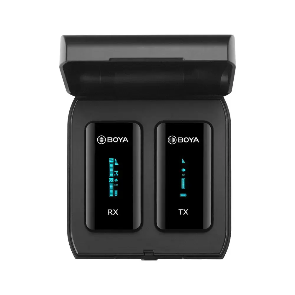 سیستم میکروفون دیجیتال بی سیم بویا BOYA BY-XM6-K1 سیستم میکروفون دیجیتال بی سیم بویا BOYA BY-XM6-K1