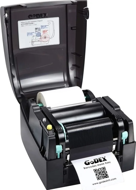 چاپگر بارکد GoDEX EZ120، صفحه کد، تعویض خودکار | EZ120