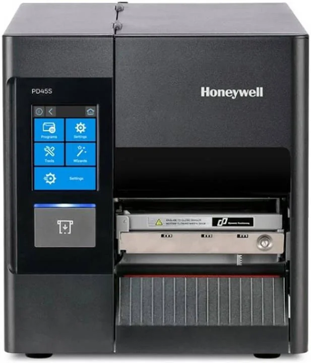 چاپگر لیبل صنعتی هانیول مدل PD45S0C، رزولوشن چاپ 203 DPI (8 نقطه در میلی‌متر)، سرعت چاپ تا 10 ips، حداکثر عرض چاپ تا 108 میلی‌متر، پشتیبانی از نمادهای 1D و 2D، مشکی | PD45S0C