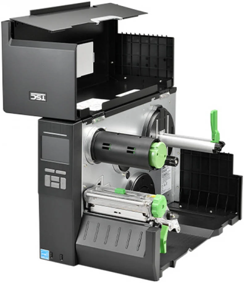 چاپگر لیبل انتقال حرارتی TSC MH241، رزولوشن 203 DPI 8mm، LCD رنگی 4.3 اینچی، اتصال اترنت / سریال RS-232 / USB، سرعت چاپ 14ips، بلوتوث، وای فای، مشکی | MH241T-A001-0302