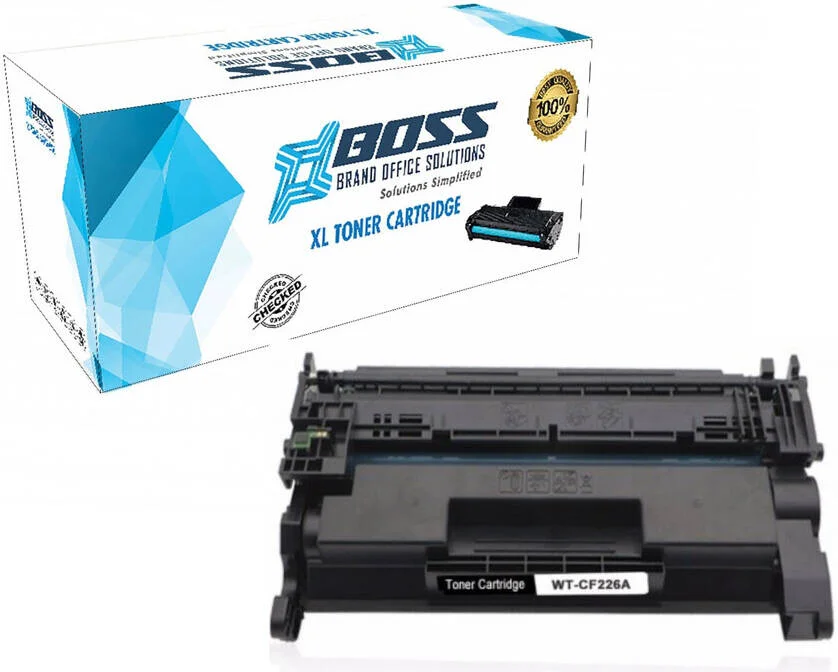 کارتریج تونر سازگار BOSS XL جایگزین HP26A، بازدهی 3100 صفحه، فناوری چاپ لیزری، CF226A، مشکی | CF226A