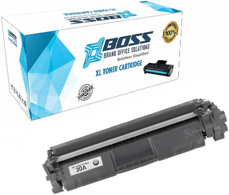 کارتریج تونر سازگار BOSS XL جایگزین برای HP30A، بازدهی 1600 صفحه، فناوری چاپ لیزری، بازدهی استاندارد، CF230A، مشکی | CF230A