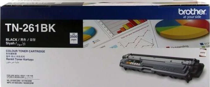 تونر رنگی مشکی برادر مدل TN261BK | TN261BK تونر رنگی مشکی برادر مدل TN261BK | TN261BK